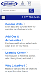 Mobile Screenshot of cellarprocoolingsystems.com